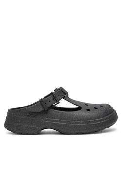 Klapki Crocs Classic Mary Jane Glitter Clog 210737 Szary ze sklepu eobuwie.pl w kategorii Klapki damskie - zdjęcie 177445493