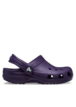 Klapki Crocs Classic Kids Clog T 206990 Fioletowy ze sklepu eobuwie.pl w kategorii Klapki dziecięce - zdjęcie 177445603