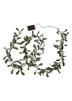 STAR Trading Girlanda LED "Mistletoe" w kolorze zielonym - dł. 200 cm - id: 11115062 - marki Star Trading - 177450364 STAR Trading Girlanda LED "Mistletoe" w kolorze zielonym - dł. 200 cm ze sklepu Limango Polska w kategorii Oświetlenie - zdjęcie 177450364