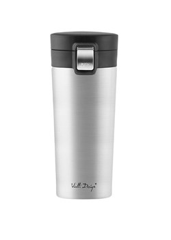 Vialli Design Kubek termiczny w kolorze srebrnym - 400 ml ze sklepu Limango Polska w kategorii Kubki termiczne - zdjęcie 177450613