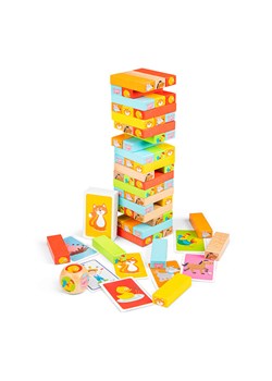 New Classic Toys Gra motoryczna &quot;Wooden tower&quot; - 3+ ze sklepu Limango Polska w kategorii Zabawki - zdjęcie 177450621