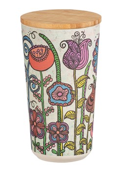 Wenko Pojemnik &quot;Flowers&quot; ze wzorem - 950 ml ze sklepu Limango Polska w kategorii Pojemniki kuchenne - zdjęcie 177452450