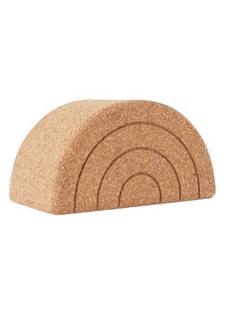 OYOY mini Hocker "Rainbow" w kolorze brązowym - 45 x 20 x 22 cm ze sklepu Limango Polska w kategorii Dekoracje - zdjęcie 177452492