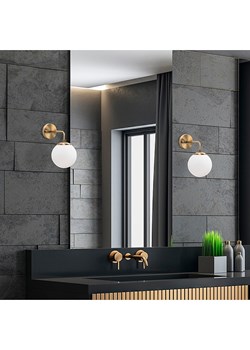 Opviq Lampa ścienna w kolorze złotym - 27 x 25 cm ze sklepu Limango Polska w kategorii Oświetlenie - zdjęcie 177452732