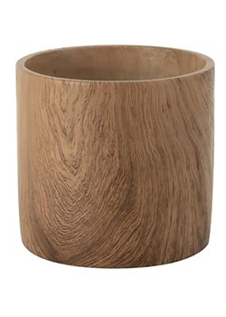 J Line Osłonka w kolorze brązowym na doniczkę - wys. 17 x Ø 18 cm - id: 14714548 - marki J-Line - 177455161 J Line Osłonka w kolorze brązowym na doniczkę - wys. 17 x Ø 18 cm ze sklepu Limango Polska w kategorii Doniczki i osłonki - zdjęcie 177455161