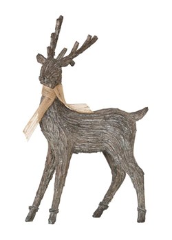 J Line Figurka dekoracyjna w kolorze brązowym - 24 x 44 x 10 cm ze sklepu Limango Polska w kategorii Dekoracje - zdjęcie 177455163