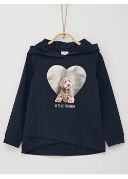 s.Oliver Bluza w kolorze granatowym ze sklepu Limango Polska w kategorii Bluzy dziewczęce - zdjęcie 177457371