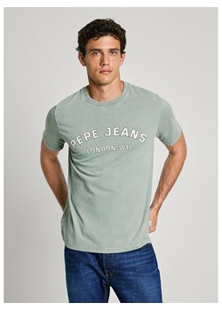 Pepe Jeans Koszulka &quot;Aldridge&quot; w kolorze zielonym ze sklepu Limango Polska w kategorii T-shirty męskie - zdjęcie 177457650