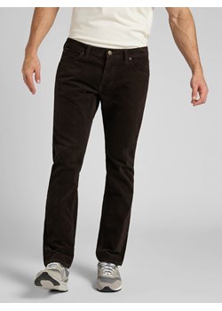 Lee Spodnie sztruksowe w kolorze ciemnobrązowym ze sklepu Limango Polska w kategorii Spodnie męskie - zdjęcie 177458160