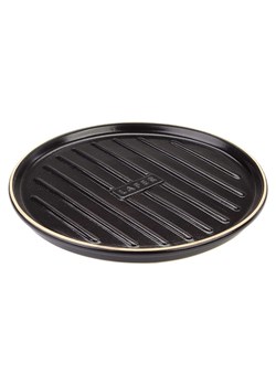 Römertopf Płyta grillowa w kolorze czarnym - Ø 32,5 cm ze sklepu Limango Polska w kategorii Pozostałe wyposażenie ogrodowe - zdjęcie 177458302