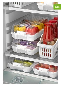 Violeta Home Organizery (4 szt.) w kolorze białym - 12 x 19 x 32 cm ze sklepu Limango Polska w kategorii Akcesoria i przechowywanie - zdjęcie 177458573