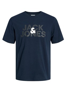Jack &amp; Jones Koszulka &quot;Jacula&quot; w kolorze granatowym ze sklepu Limango Polska w kategorii T-shirty męskie - zdjęcie 177460064