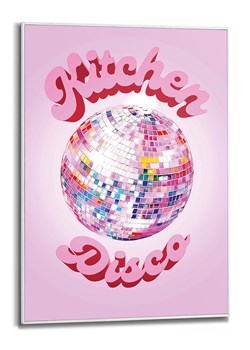 Orangewallz Druk artystyczny "Kitchen Disco" w ramce - id: 16031207 - marki Orangewallz - 177460154 Orangewallz Druk artystyczny "Kitchen Disco" w ramce ze sklepu Limango Polska w kategorii Obrazy - zdjęcie 177460154