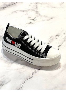 Poti Pati Sneakersy &quot;Poti Pati&quot; w kolorze czarno-białym ze sklepu Limango Polska w kategorii Buty sportowe dziecięce - zdjęcie 177460193