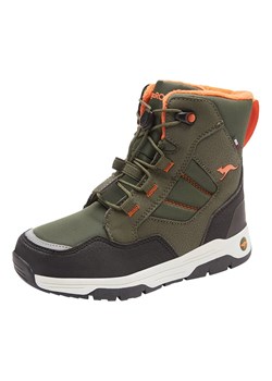 Kangaroos Kozaki zimowe &quot;K-MJ North RTX&quot; w kolorze khaki ze sklepu Limango Polska w kategorii Buty zimowe dziecięce - zdjęcie 177462400