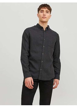 Jack &amp; Jones Koszula - Slim fit - w kolorze antracytowym ze sklepu Limango Polska w kategorii Koszule męskie - zdjęcie 177466203