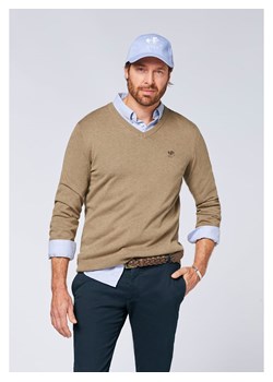 Polo Sylt Sweter w kolorze beżowym ze sklepu Limango Polska w kategorii Swetry męskie - zdjęcie 177466401