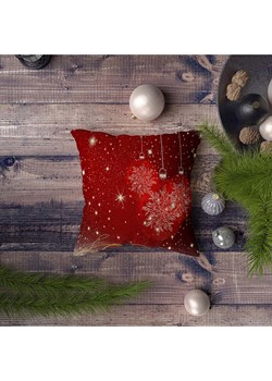 Colourful Cotton Poduszka w kolorze czerwonym ze sklepu Limango Polska w kategorii Poduszki dekoracyjne - zdjęcie 177469203