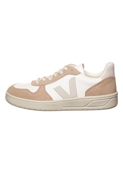 Veja Skórzane sneakersy &quot;V 10&quot; w kolorze biało-beżowym ze sklepu Limango Polska w kategorii Buty sportowe damskie - zdjęcie 177469644