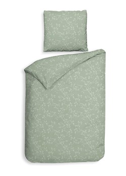 HNL Komplet pościeli flanelowej "Alloro" w kolorze zielonym ze sklepu Limango Polska w kategorii Pościele - zdjęcie 177470241