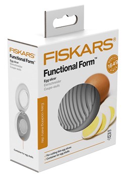 Fiskars Krajalnica "Functional Form" w kolorze białym do jajek - wys. 4,2 cm ze sklepu Limango Polska w kategorii Akcesoria kuchenne - zdjęcie 177471460