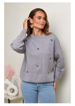 Soft Cashmere Sweter w kolorze szarym ze sklepu Limango Polska w kategorii Swetry damskie - zdjęcie 177472853