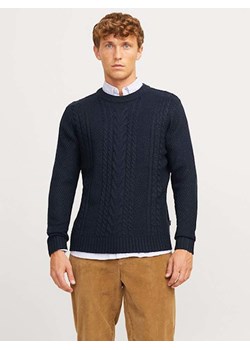 Jack &amp; Jones Sweter w kolorze granatowym ze sklepu Limango Polska w kategorii Swetry męskie - zdjęcie 177473112