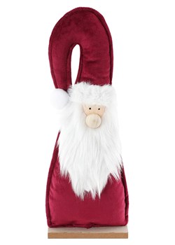 CHAKS Figurka dekoracyjna &quot;Santa&quot; w kolorze czerwonym - 12 x 31 cm ze sklepu Limango Polska w kategorii Dekoracje - zdjęcie 177473940