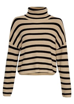 MOSS COPENHAGEN Sweter &quot;Marthea Rachelle&quot; w kolorze beżowo-czarnym ze sklepu Limango Polska w kategorii Swetry damskie - zdjęcie 177474164