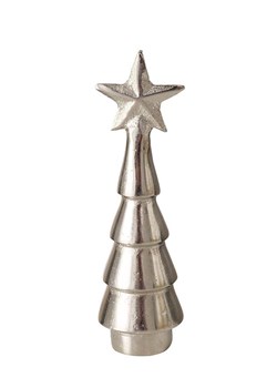 Boltze Dekoracja &quot;Cioppi&quot; w kolorze srebrnym - wys. 15 x Ø 4,5 cm ze sklepu Limango Polska w kategorii Dekoracje - zdjęcie 177475282