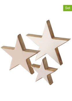 Boltze Dekoracje (3 szt.) &quot;Stardust&quot; w kolorze kremowym ze sklepu Limango Polska w kategorii Dekoracje - zdjęcie 177475332