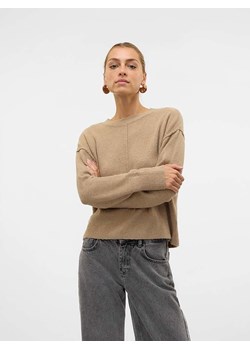 Vero Moda Sweter w kolorze beżowym ze sklepu Limango Polska w kategorii Swetry damskie - zdjęcie 177475732