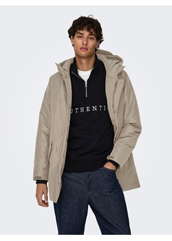 ONLY &amp; SONS Parka w kolorze beżowym ze sklepu Limango Polska w kategorii Parki męskie - zdjęcie 177475864