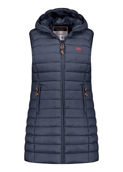 Geographical Norway Kamizelka pikowana &quot;Vatikolor&quot; w kolorze granatowym ze sklepu Limango Polska w kategorii Kamizelki damskie - zdjęcie 177476070