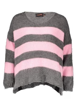 miss goodlife Sweter w kolorze szaro-jasnoróżowym ze sklepu Limango Polska w kategorii Swetry damskie - zdjęcie 177476250