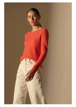 Perfect Cashmere Kaszmirowy sweter &quot;Oprah&quot; w kolorze pomarańczowym ze sklepu Limango Polska w kategorii Swetry damskie - zdjęcie 177477834