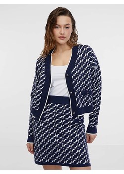 orsay Kardigan w kolorze granatowo-białym ze sklepu Limango Polska w kategorii Swetry damskie - zdjęcie 177478221