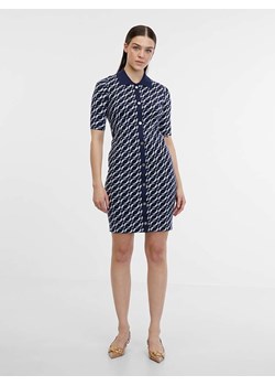 orsay Sukienka dzianinowa w kolorze granatowo-białym ze sklepu Limango Polska w kategorii Sukienki - zdjęcie 177478231