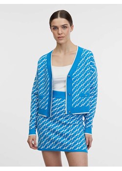 orsay Kardigan w kolorze niebiesko-białym ze sklepu Limango Polska w kategorii Swetry damskie - zdjęcie 177478240