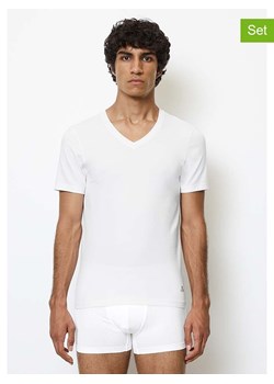 Marc O´Polo Koszulki (2 szt.) w kolorze białym ze sklepu Limango Polska w kategorii T-shirty męskie - zdjęcie 177478361