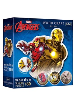 Trefl 160-częściowe drewniane puzzle &quot;Marvel Avengers - Ironman&quot; - 10+ ze sklepu Limango Polska w kategorii Puzzle - zdjęcie 177478441