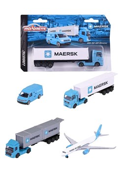 Dickie Ciężarówk &quot;Maersk” – 3+ (produkt niespodzianka) ze sklepu Limango Polska w kategorii Zabawki - zdjęcie 177478820