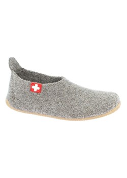 Living Kitzbühel Wełniane kapcie &quot;Gipfelkreuz&quot; w kolorze brązowym ze sklepu Limango Polska w kategorii Kapcie damskie - zdjęcie 177479093