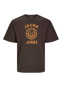 Jack &amp; Jones Koszulka w kolorze brązowym ze sklepu Limango Polska w kategorii T-shirty męskie - zdjęcie 177480362
