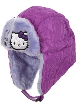 Hello Kitty Czapka &quot;Hello Kitty&quot; w kolorze fioletowym ze sklepu Limango Polska w kategorii Czapki dziecięce - zdjęcie 177482392