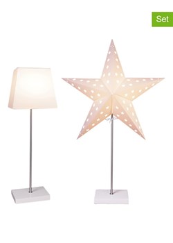 STAR Trading 3-częściowy zestaw &quot;Combi&quot; w kolorze kremowym - 43 x 65 x 17 cm ze sklepu Limango Polska w kategorii Oświetlenie - zdjęcie 177484861