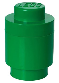 LEGO Pojemnik &quot;Brick 1&quot; w kolorze zielonym - wys. 18,3 x Ø 12,3 cm ze sklepu Limango Polska w kategorii Kosze i pudełka na zabawki - zdjęcie 177485214