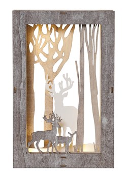 STAR Trading Dekoracja LED &quot;Fauna&quot; w kolorze ciepłej bieli - 18 x 28 cm ze sklepu Limango Polska w kategorii Dekoracje bożonarodzeniowe - zdjęcie 177485313