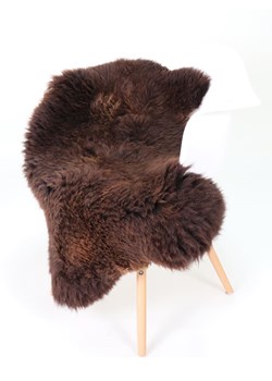 Kaiser Naturfellprodukte Wyściółka wełniana w kolorze ciemnobrązowym ze sklepu Limango Polska w kategorii Dywany - zdjęcie 177486031