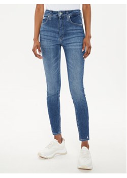 Calvin Klein Jeans Jeansy J20J223651 Niebieski Super Skinny Fit ze sklepu MODIVO w kategorii Jeansy damskie - zdjęcie 177486512